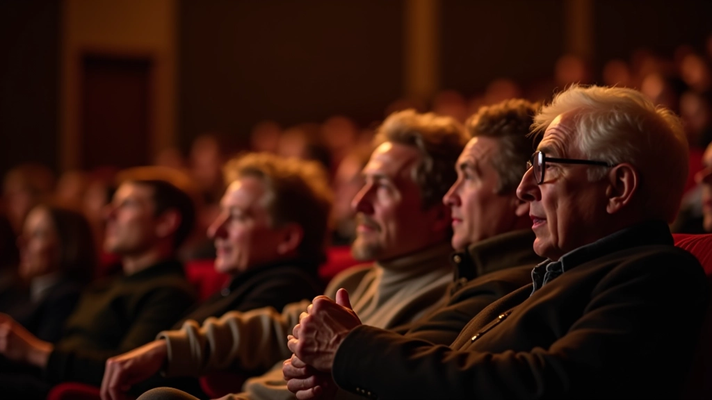 Theater audience enjoying a performance at an Irish cultural venue